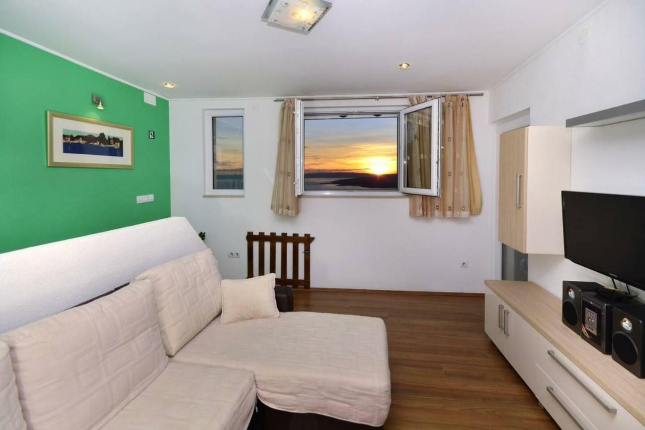 Holiday Home Marta With Heated Pool,Grill,Sea View Bast Eksteriør billede