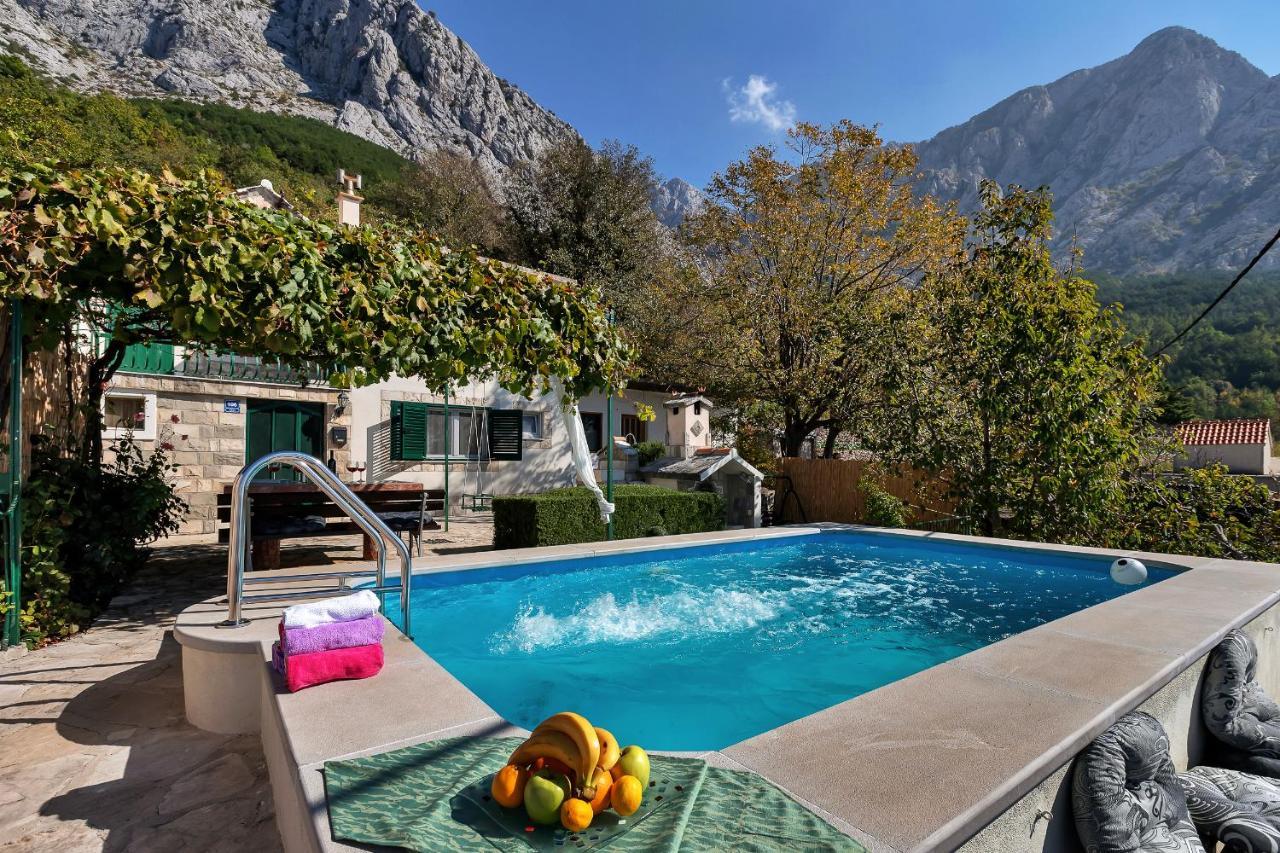 Holiday Home Marta With Heated Pool,Grill,Sea View Bast Eksteriør billede